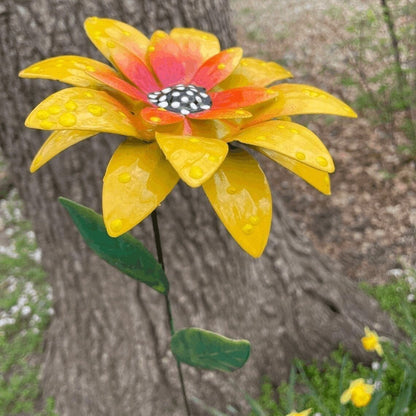 🔥Last Day Special Sale 49% OFF🍀Metal Flowers Garden Stakes🍀